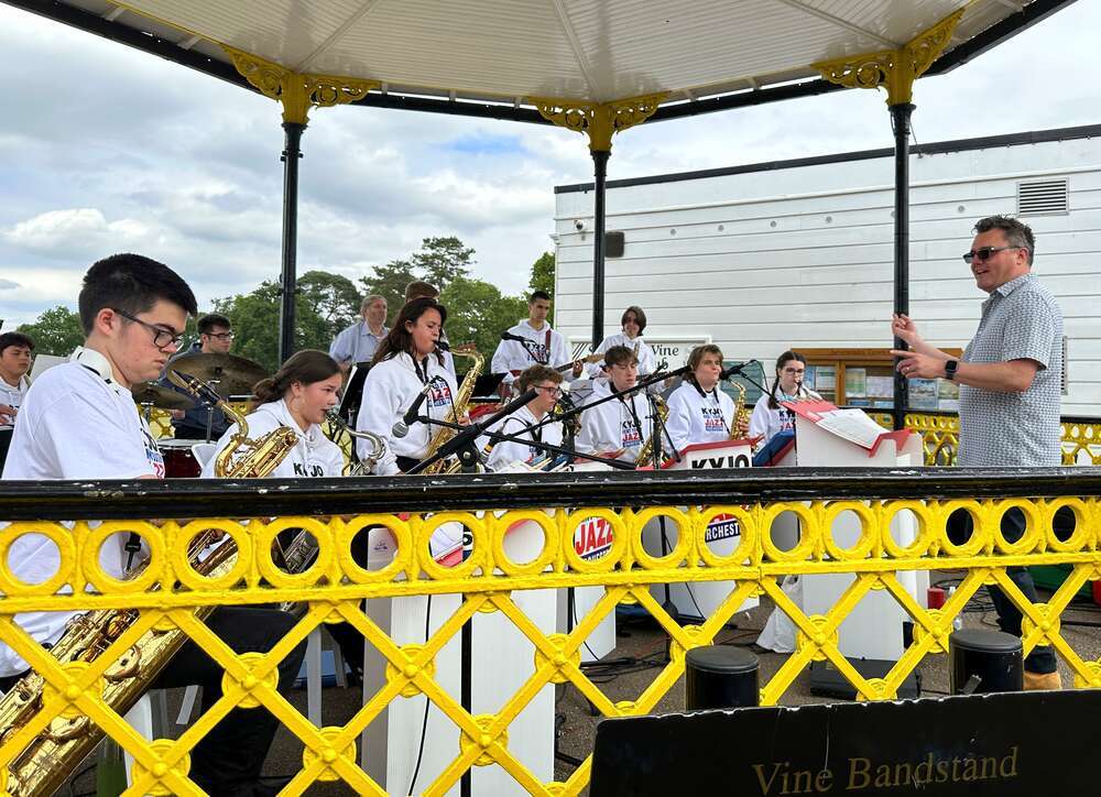 Thursday 27th August 2026 - The Vine Bandstand, Sevenoaks at 6:30pm